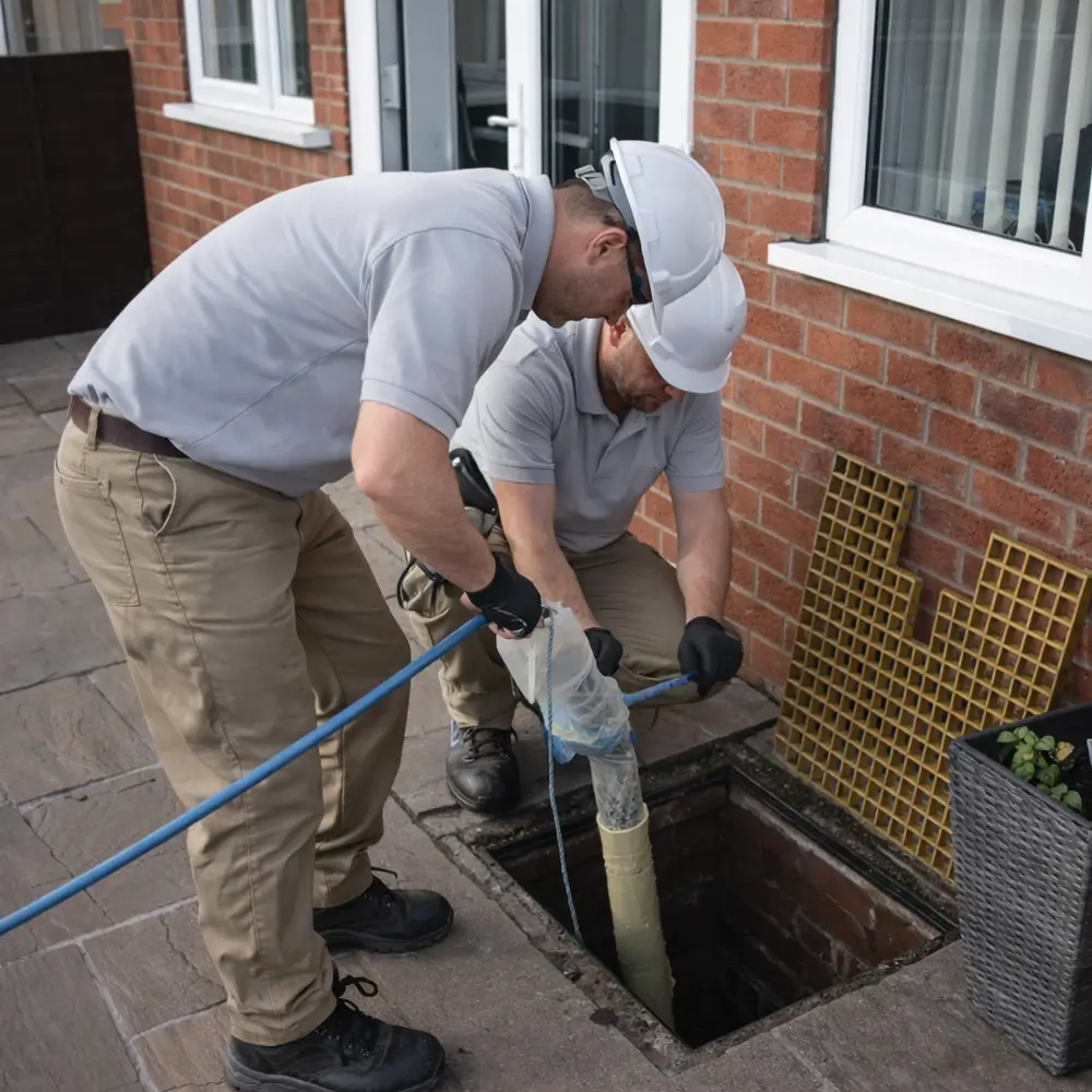 Blocked drain repair service in Brentwood